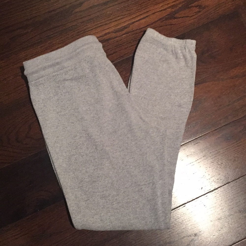 Heather grey joggers